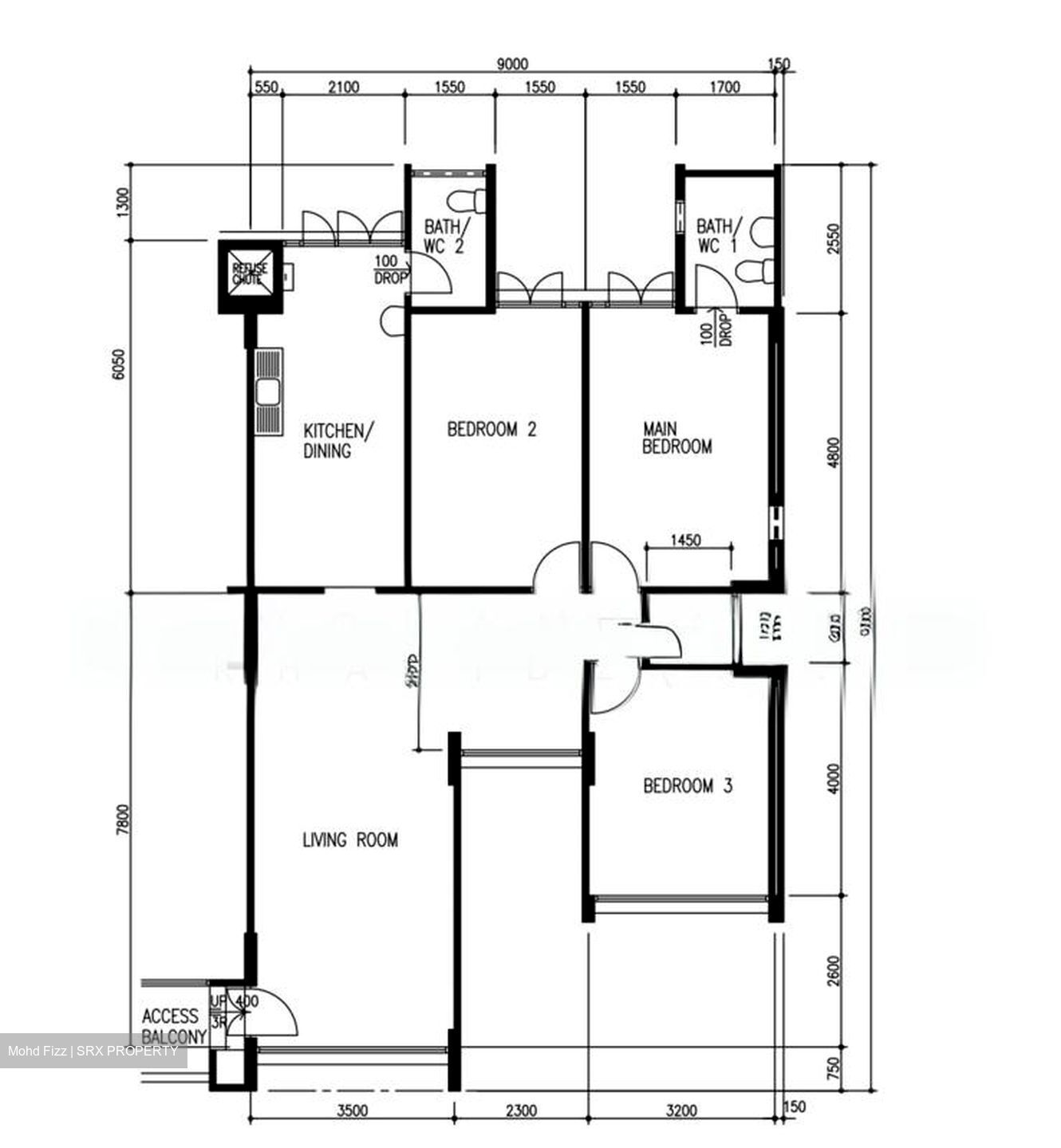 Blk 628 Yishun Street 61 (Yishun), HDB 4 Rooms #514190431